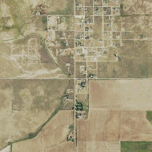 Vehicle crash east of Hasty