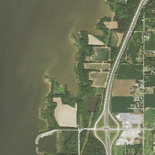 Semi truck off road near I-57 mile marker 82