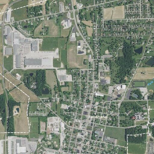 Person needing help to stand near W 9th St in Ferdinand