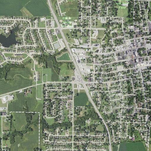 Carbon monoxide alarm at Waterloo Motel Mart