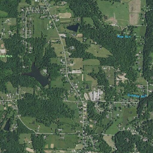 Large tree blocking roadway on South Highland Drive