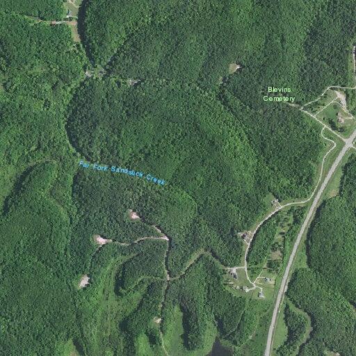 Residential burglar alarm on Boone's Knob Road