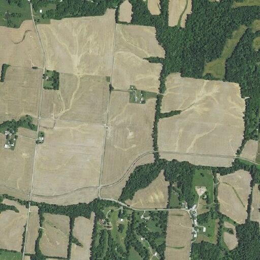 Hay baler fire on East State Road 56