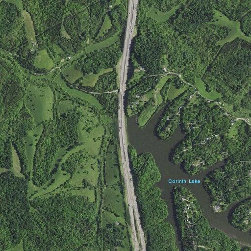 Vehicle facing wrong way on I-75 near Corinth Lake