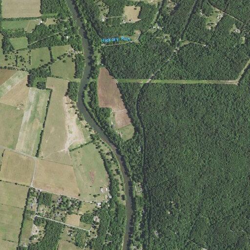 Trash fire near woods on Old Farm Road