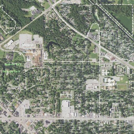 Minor crash in Royal Heights parking lot