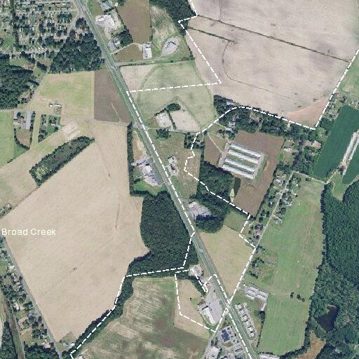 Two vehicles off road after crash on Route 13