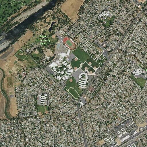 Juveniles wearing masks reported on school roof