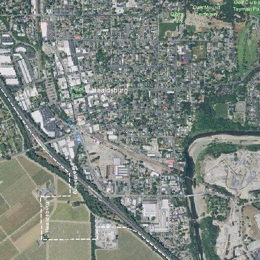 Person having difficulty breathing in Healdsburg