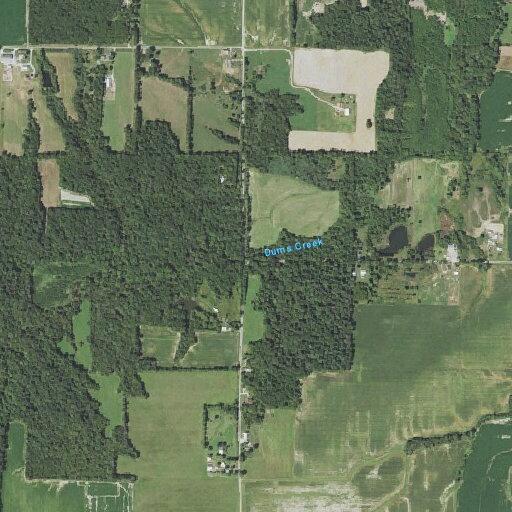 Controlled burn near Keller Road