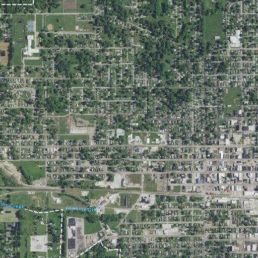 Odor complaint checked near Sycamore and Southwest First