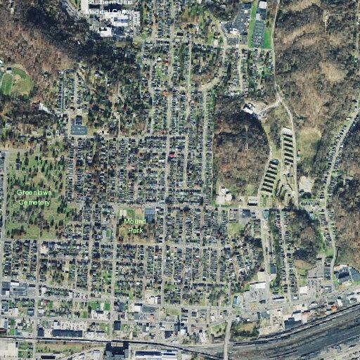 Man detained at Gallia and Young intersection