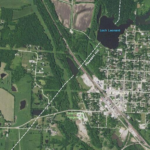 Trees cut down along Rock Island Trail