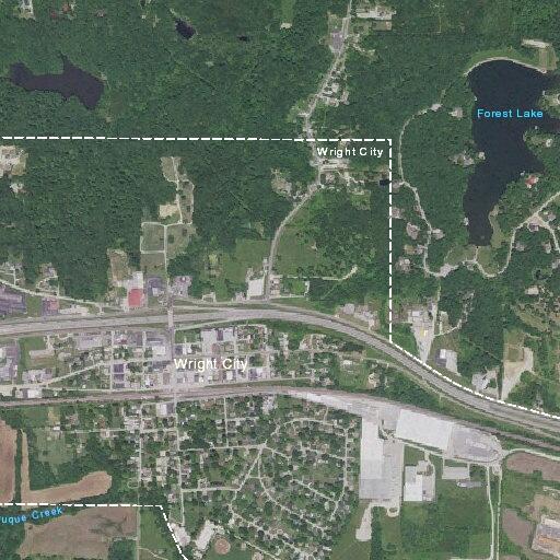 Motor vehicle accident with entrapment and vehicle on fire near County Farm Road and Epping Drive in Wright City.
