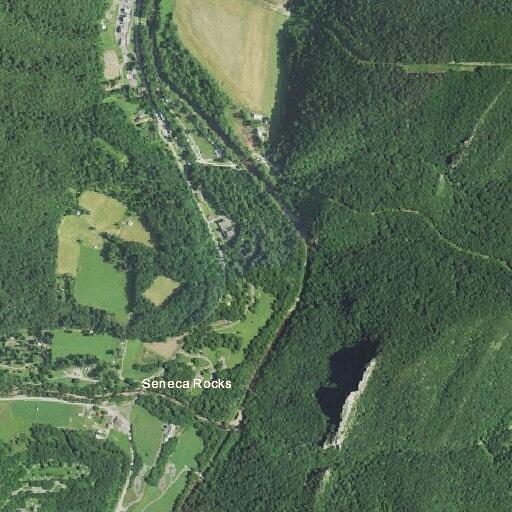 Traffic stop on Route 28 near Seneca Rocks