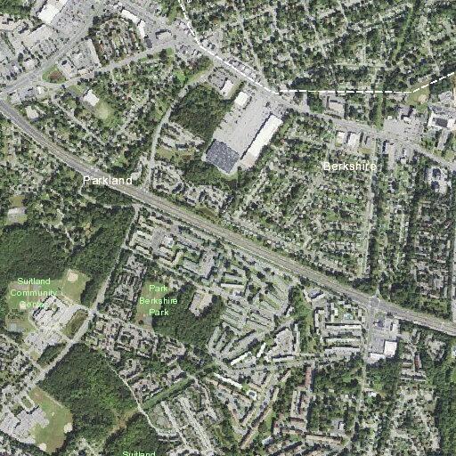 Personal injury crash on Surrey Service Drive