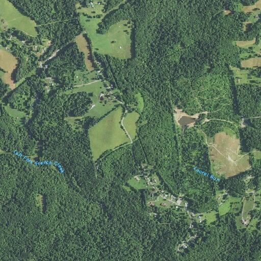 Brush fire reported near Frenchton Road