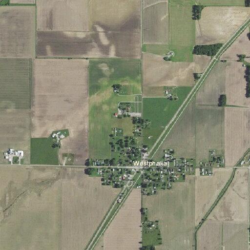 Woman falls and is conscious near Westphalia