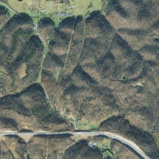 Civil property dispute at Blue Run Road residence