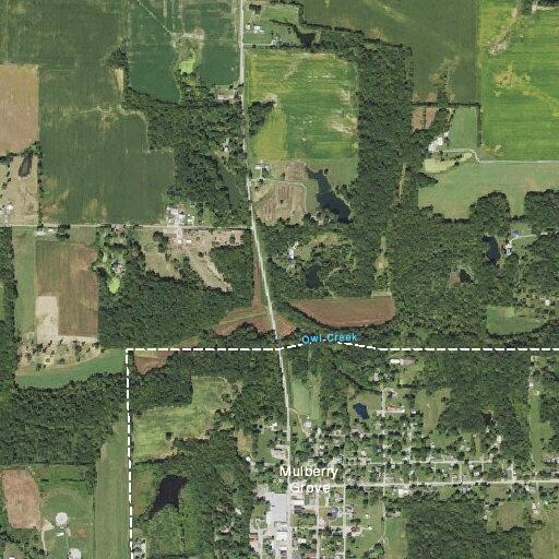 Vehicle hits trailer on private property