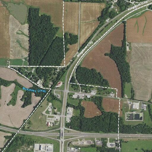 Truck with flat tire slows traffic near mile marker