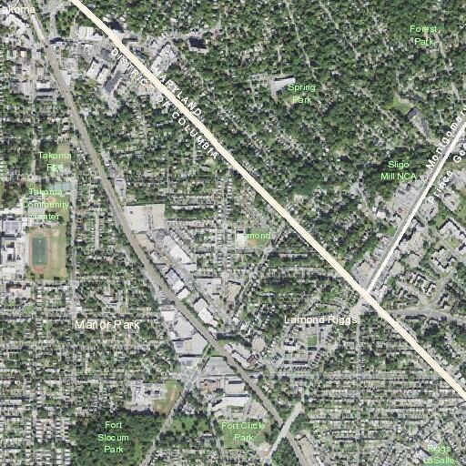 Commercial fire alarm on Blair Road NW