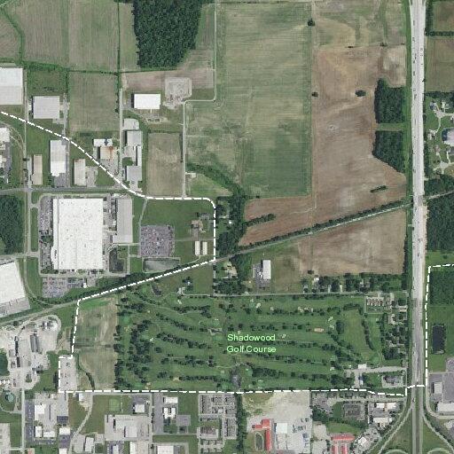 Van drives into ditch on North Sandy Creek Drive