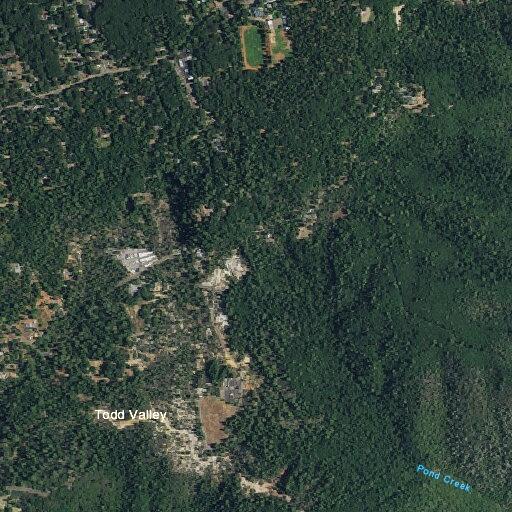 Report of light gray smoke near Todd Valley