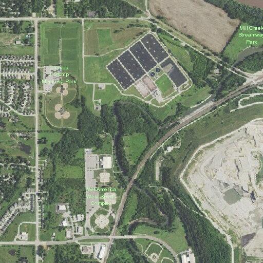 Report of smoke near Johnson Drive and 55th Street