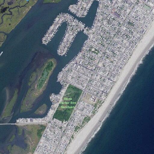 Carbon monoxide alarm at Stone Harbor residence
