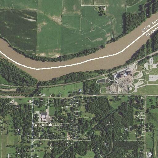Person reported with abdominal pain near Tecumseh