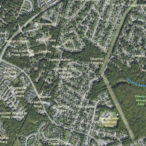 Residential alarm on Nutmeg Court in Odenton