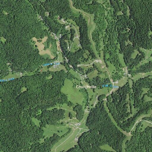Flooded roadway blocks access to Churchville area