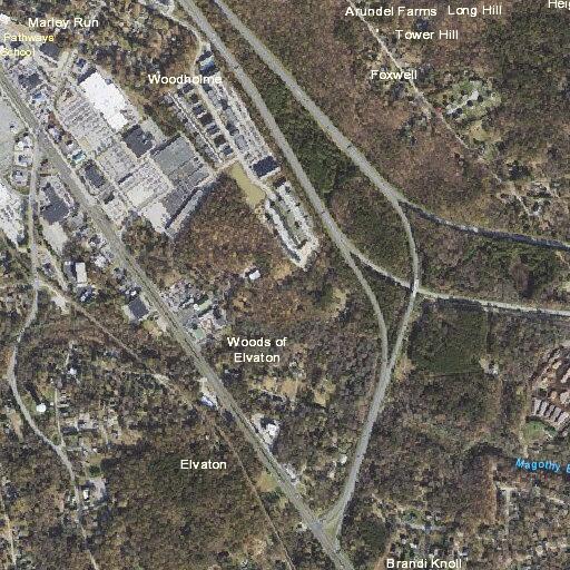 Two-car crash on Ritchie Highway median