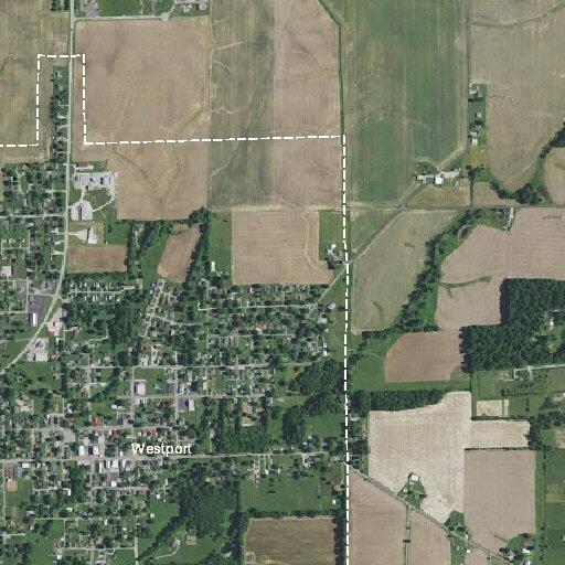 Unoccupied skid steer reported in ditch near 200 East