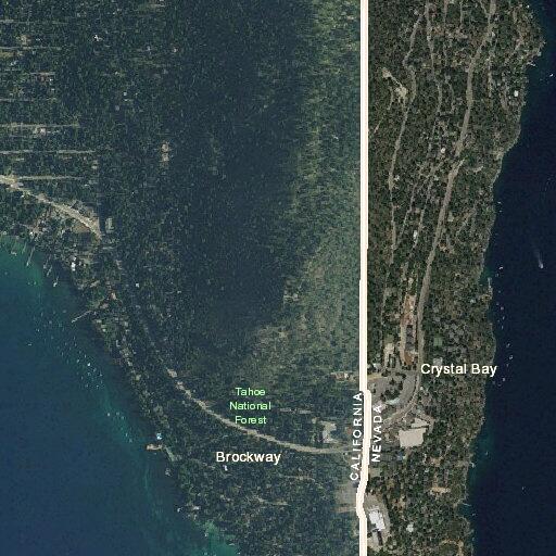 Inflatable kayak pops, subjects stranded near Crystal Bay