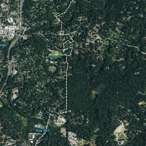 Downed power line blocks Gold Flat Road