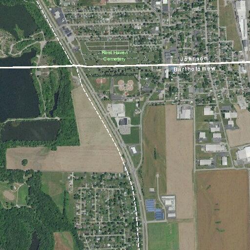 Suspicious person walking along North US 31