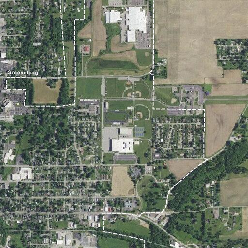 Car hit in high school parking lot during event