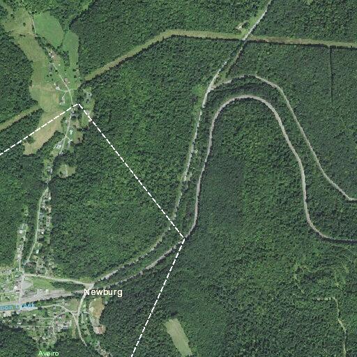 Vehicle crash into creek on Mountaineer Highway