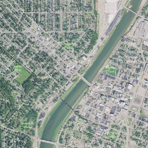Two-vehicle crash on High Street and Riverfront