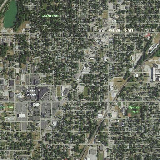 Person experiencing chest pain near 7th Avenue, Terre Haute