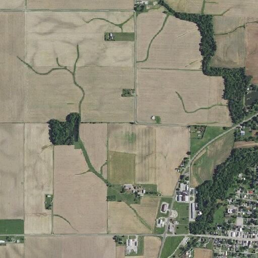 Mulch pile on fire near West State Road 244