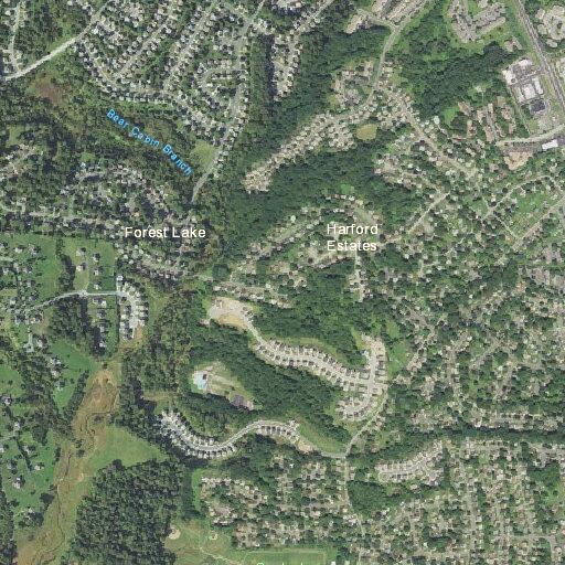 Person with abdominal pain near Pinewood Court