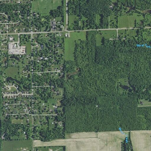Person having difficulty breathing near county road