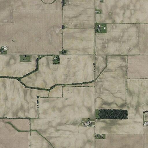 Pickup truck damaging bean field on North 700 East