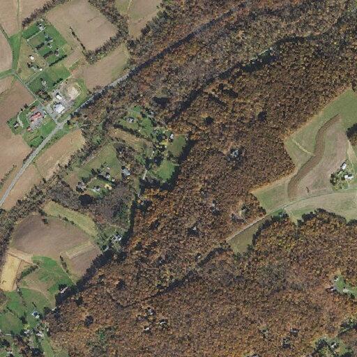 Small roadside brush fire near Quarry Road