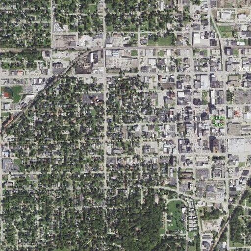 Possible burglary in progress at Monroe and Main