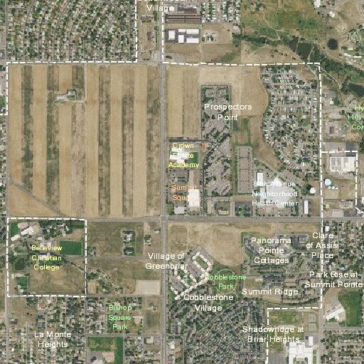 Injured person reported near Cobblestone Village