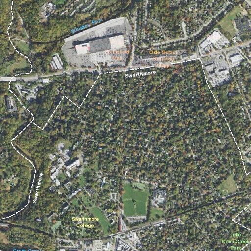 Burglar alarm sounding at Swarthmore residence